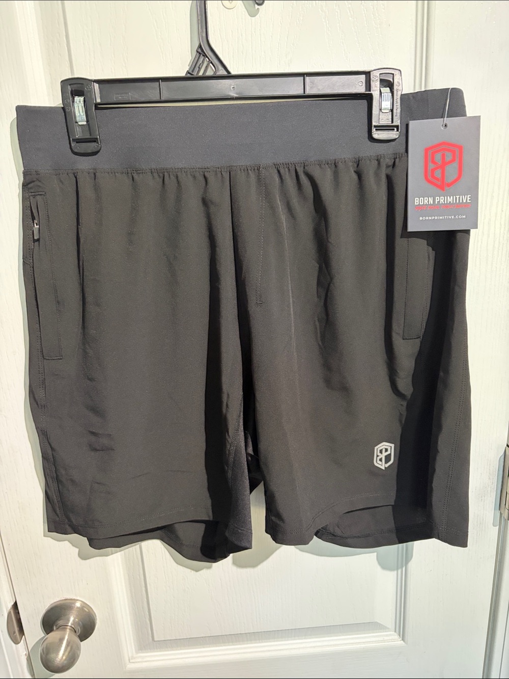 NWT Born Primitive Black Men’s Athletic Training Shorts